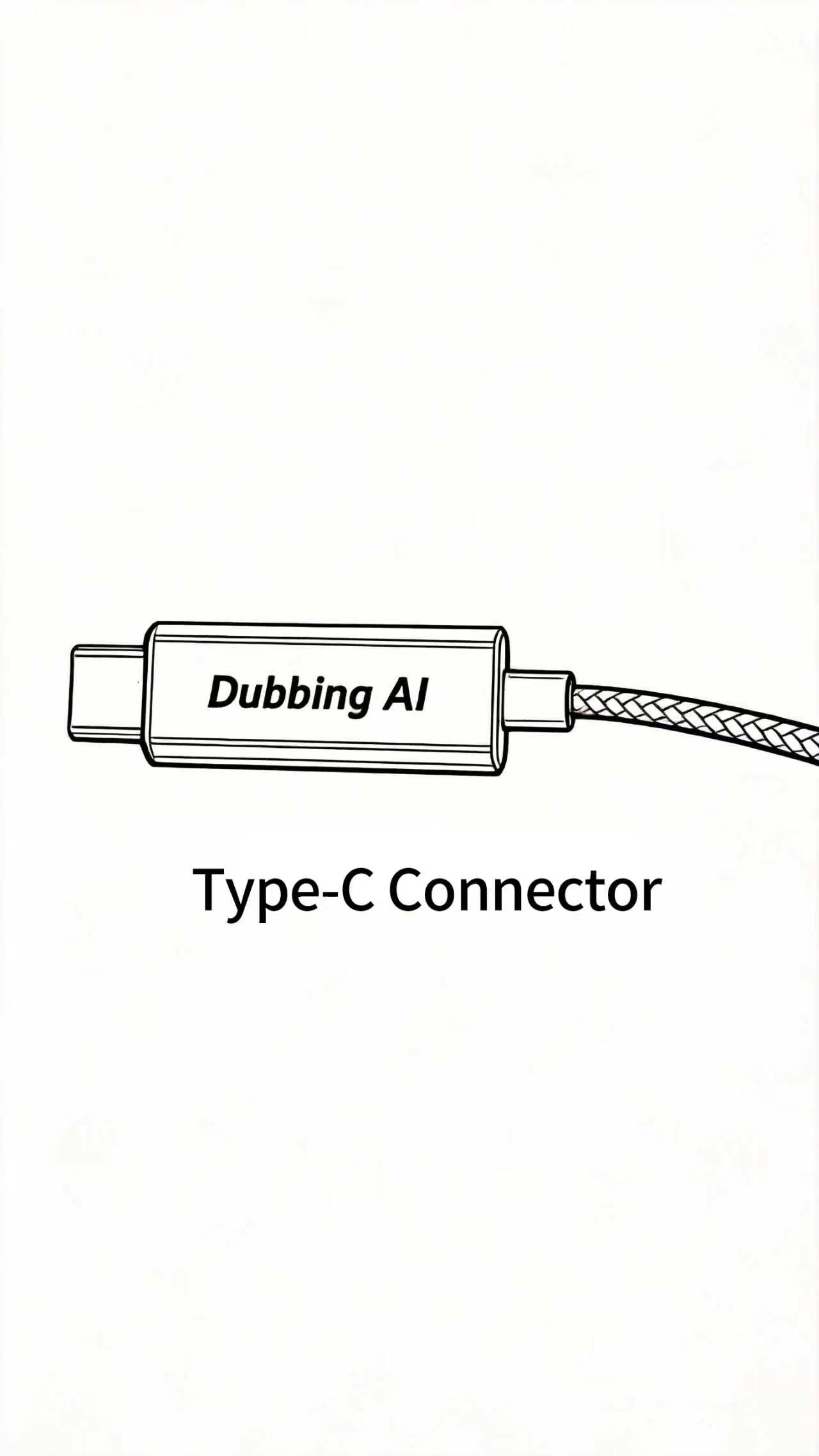 Dubbing AI Earbuds in-line controls with built-in microphone