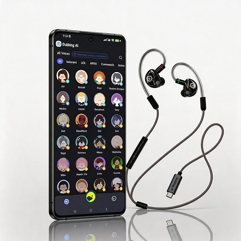 Dubbing Earbuds: Real-Time AI Voice Changer for iOS & Android