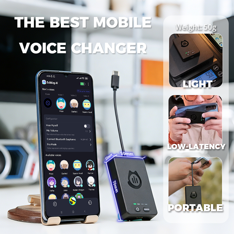 Dubbing Box: Mobile Real-Time AI Voice Changer